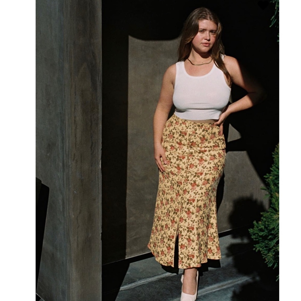 REFORMATION Scarpetta Skirt in Varenna NWT